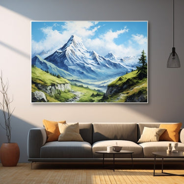 Large Mountain Canvas
